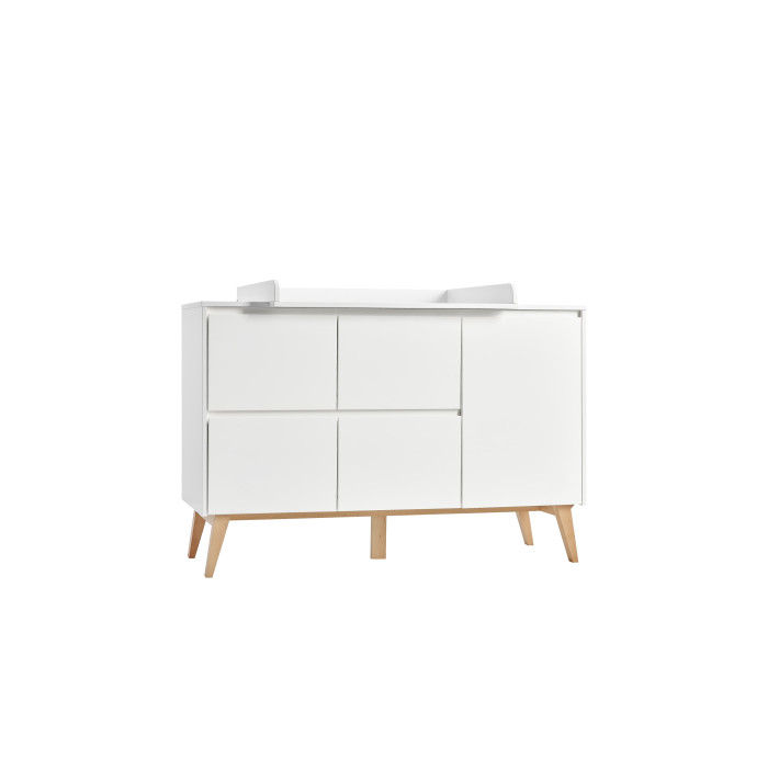 Kumode con 4 cajones y puertas (Colección Classy)